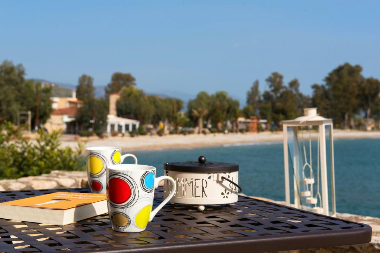 Seafront Apartment Ιι In Kiveri, Near Nafplion. エクステリア 写真
